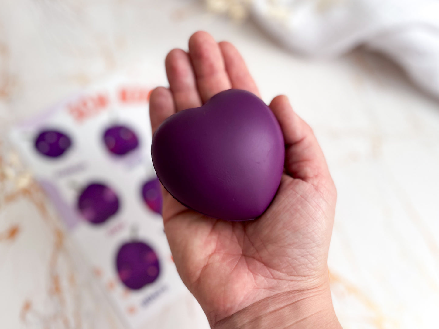 Gefühlsposter mit Antistressball