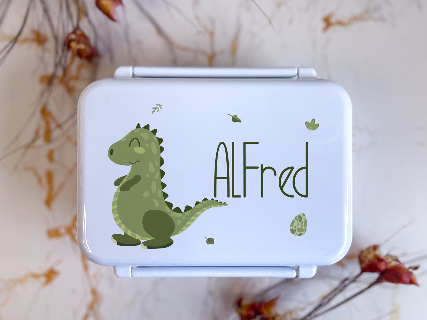 Brotdose - personalisiert Dino
