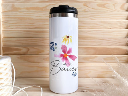 Thermobecher personalisiert - Streublumen