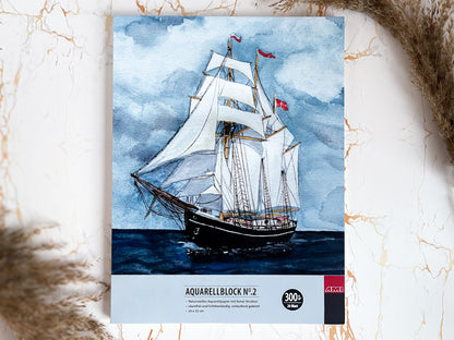 Aquarellmalblock