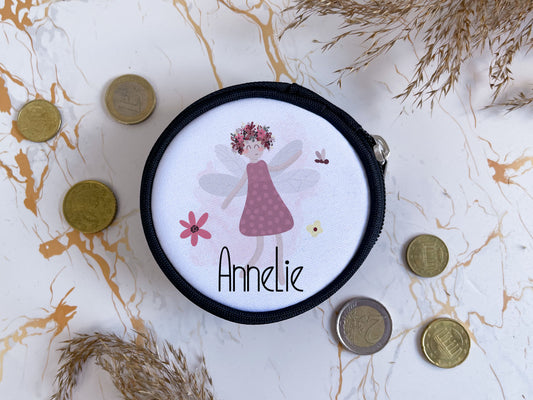 Mini-Geldbörse - personalisiert Fee