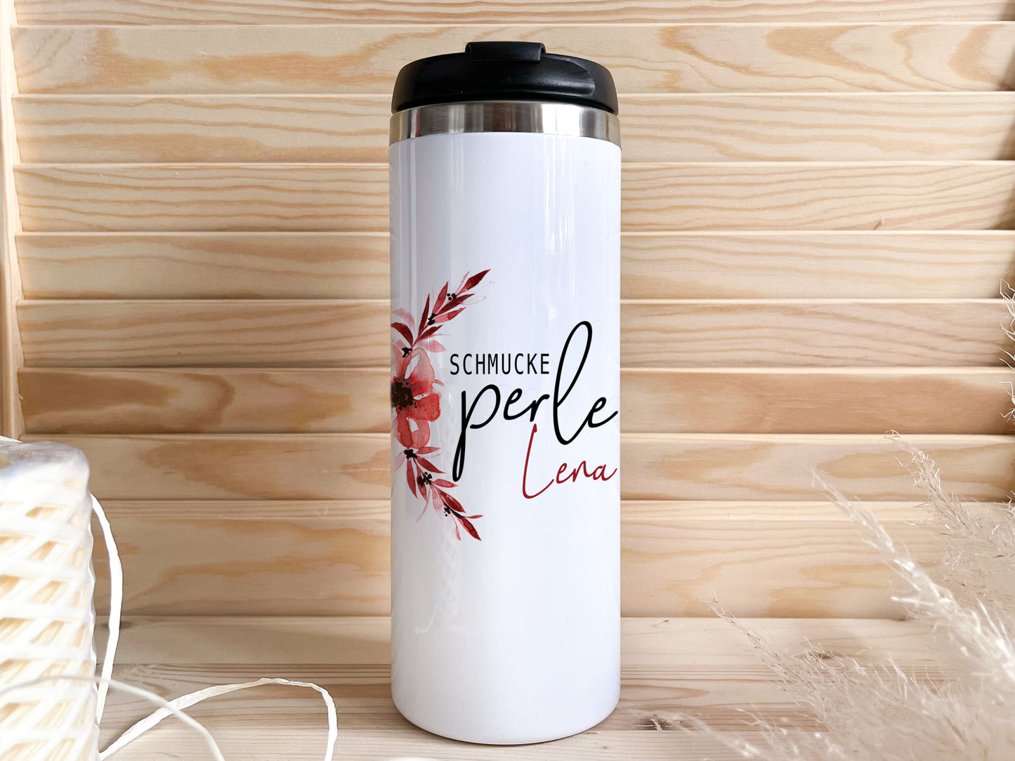 Thermobecher personalisiert - Schmucke Perle