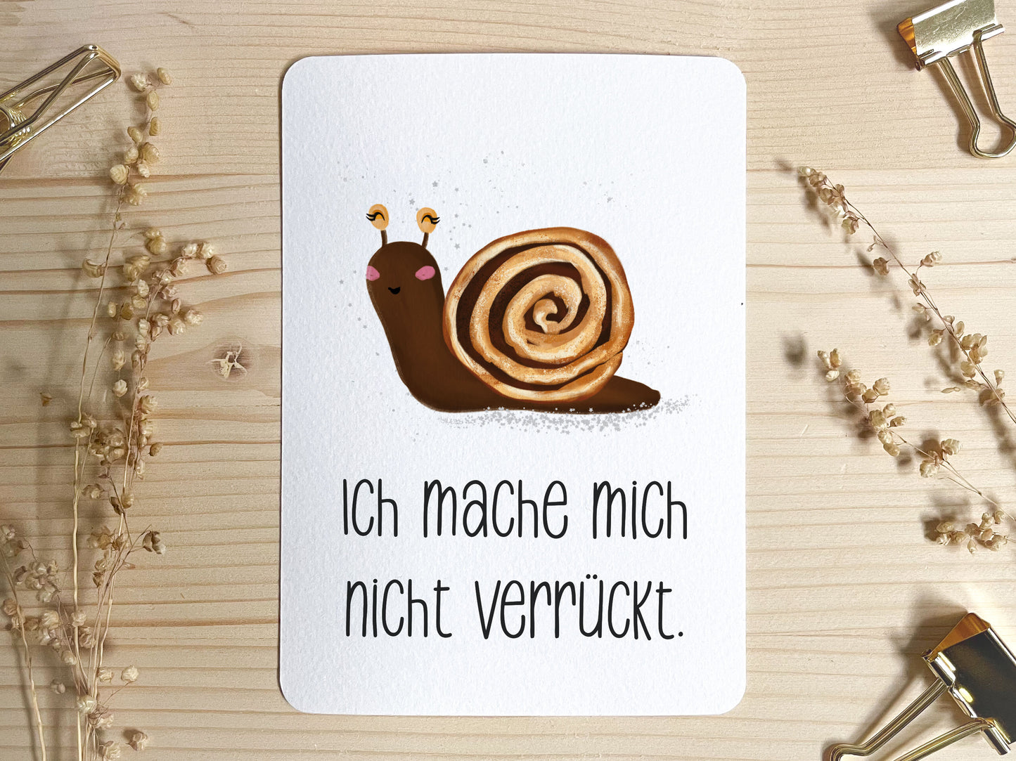 Thermoflasche personalisiert - Schnecke