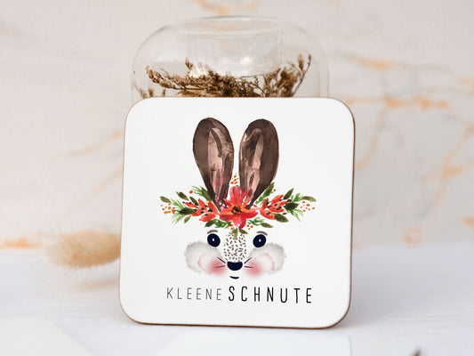 Untersetzer - Hase "kleene Schnute"