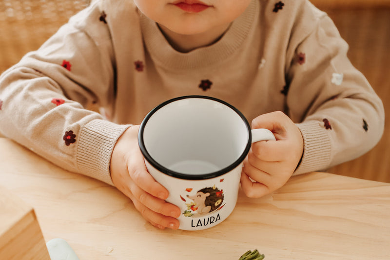 Personalisierte Igel-Tasse
