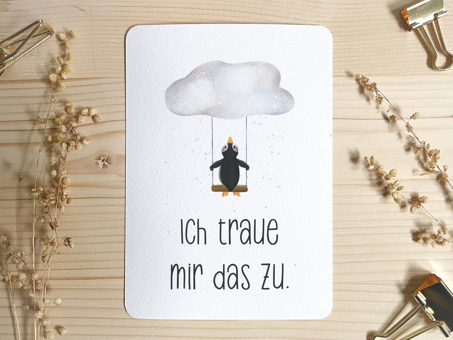 Thermoflasche personalisiert - Pinguin