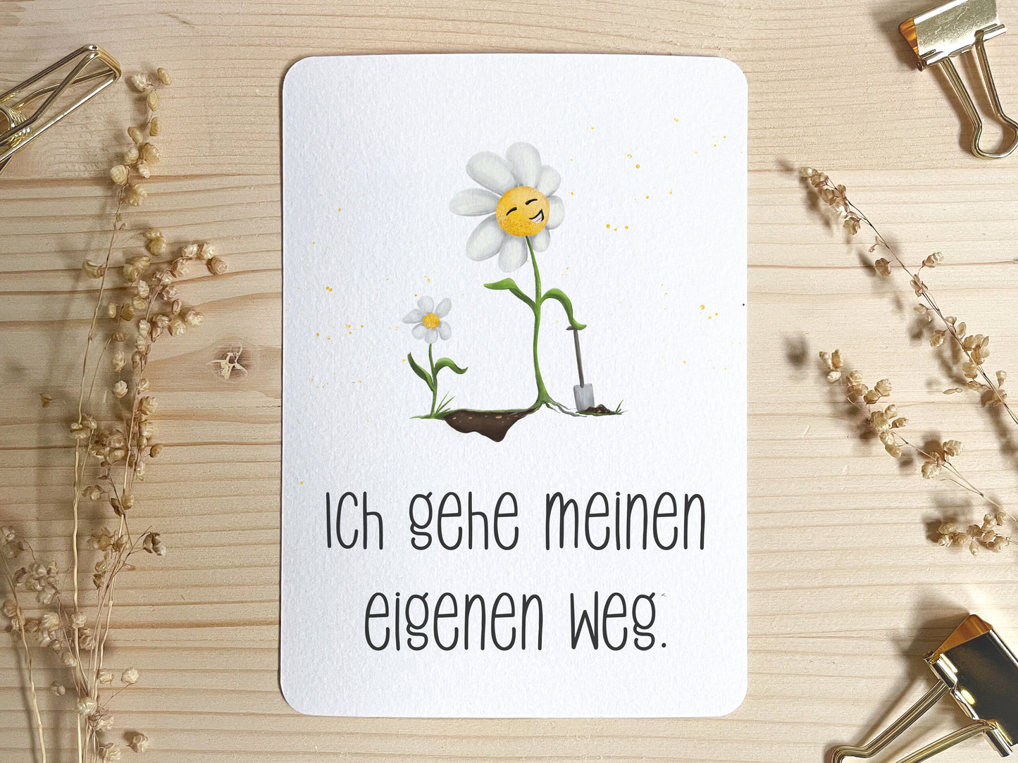 Thermoflasche personalisiert - Blume