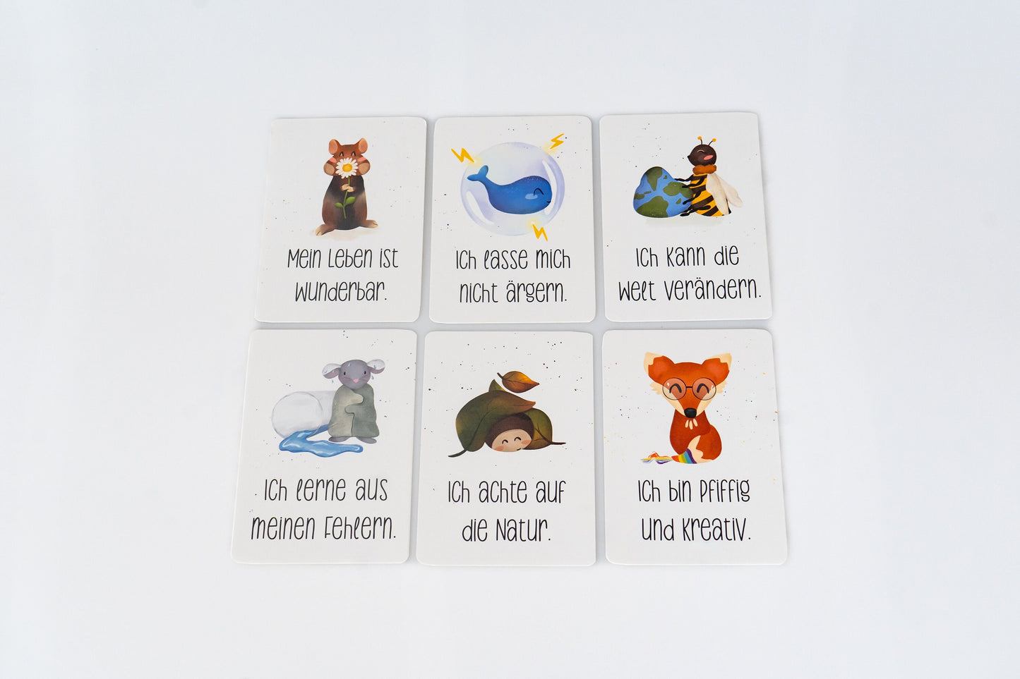 Affirmationskarte für Kinder - Hamster