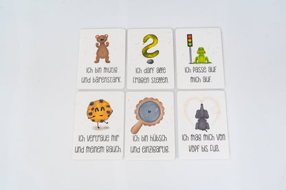 Affirmationskarte für Kinder - Keks