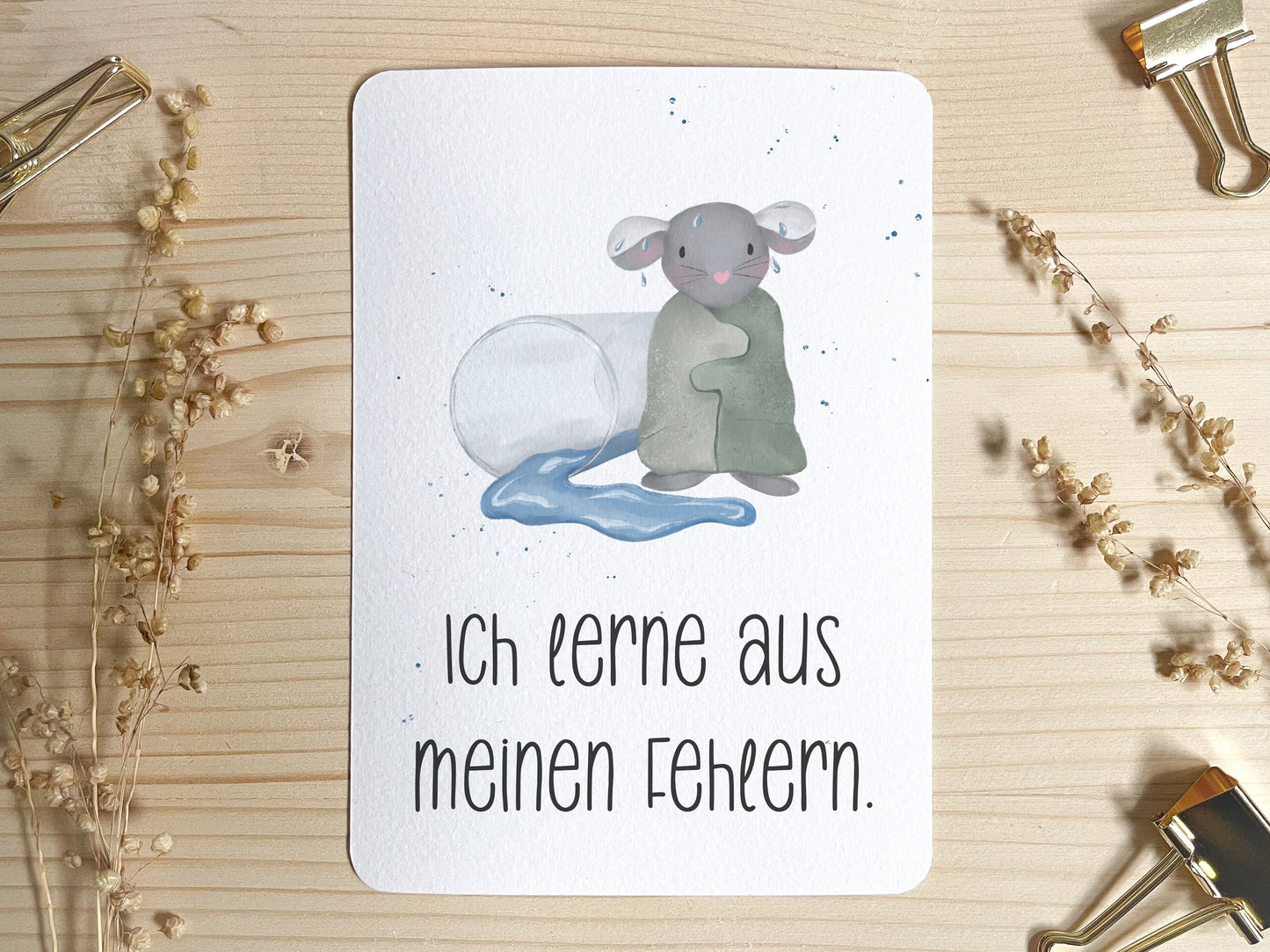 Thermoflasche personalisiert - Maus