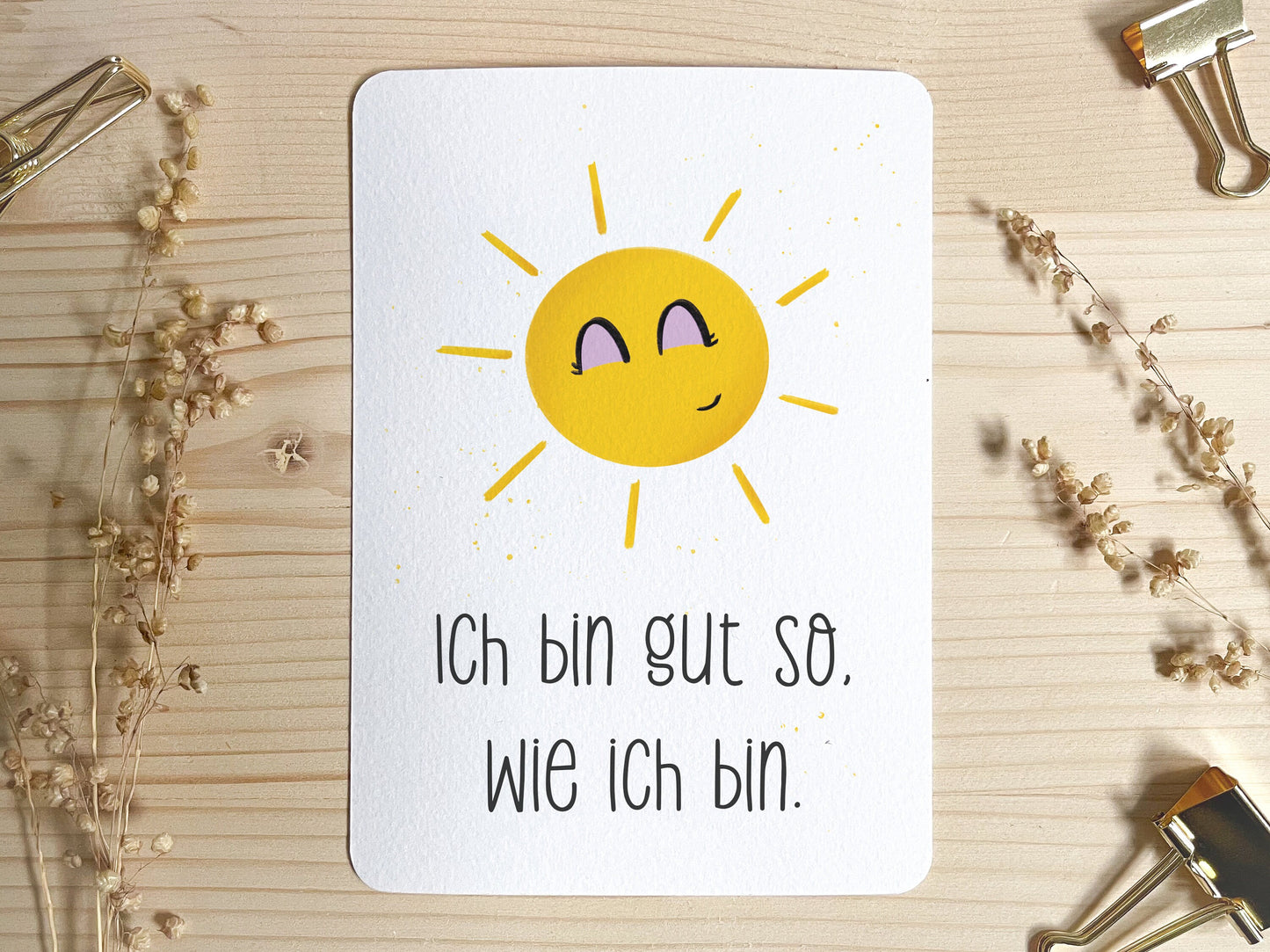 Thermoflasche personalisiert - Sonne