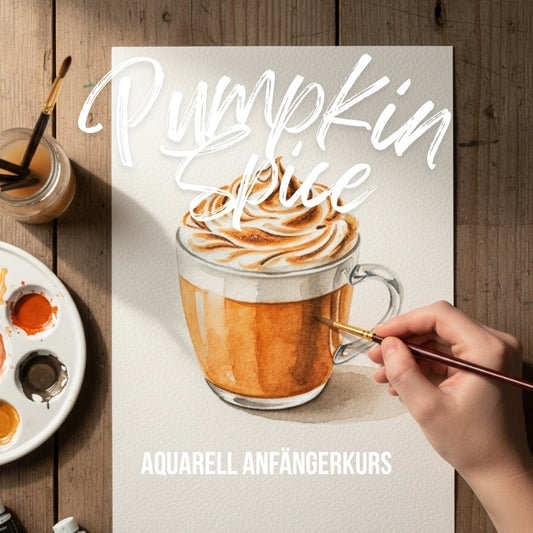 02.10.2026 Anfängerkurs Aquarellmalerei - "Pumpkin Spice"